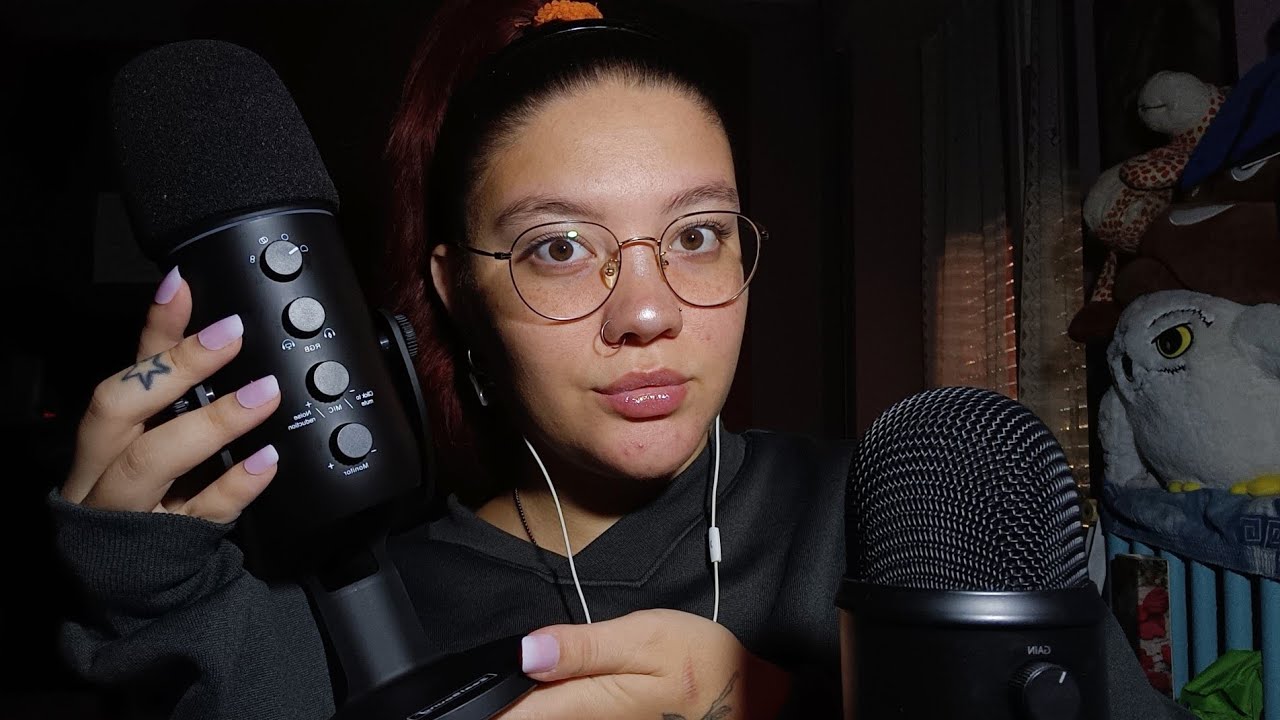 NEW MIC UNBOXING ZEALSOUND K66 PLUS (Tapping, Scratching, Whispering) 😴💜 | ASMR ITA