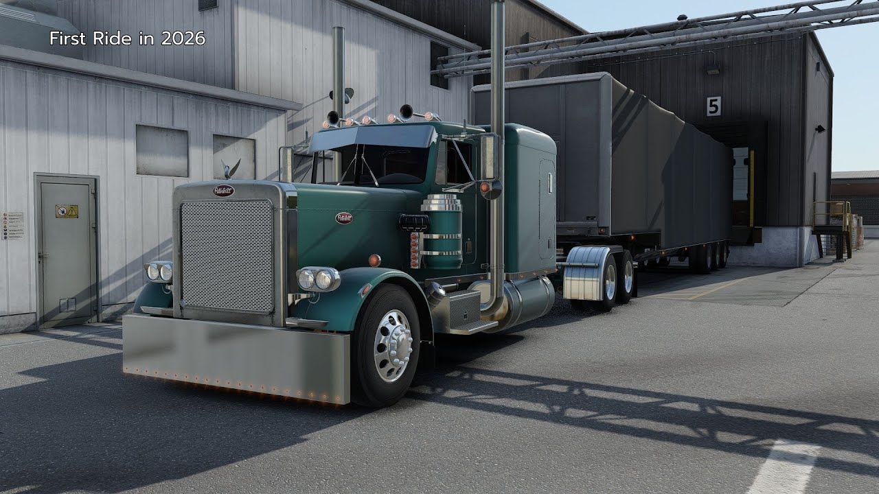 First ride in 2026┃Peterbilt 359┃American Truck Simulator