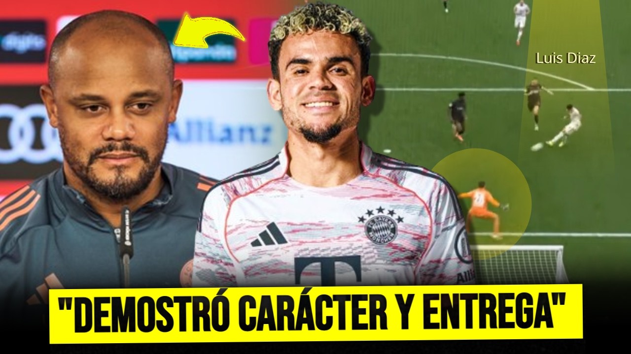 🔥Aficionados del Bayern elogian a Luis Díaz | Esto dijo Kompany