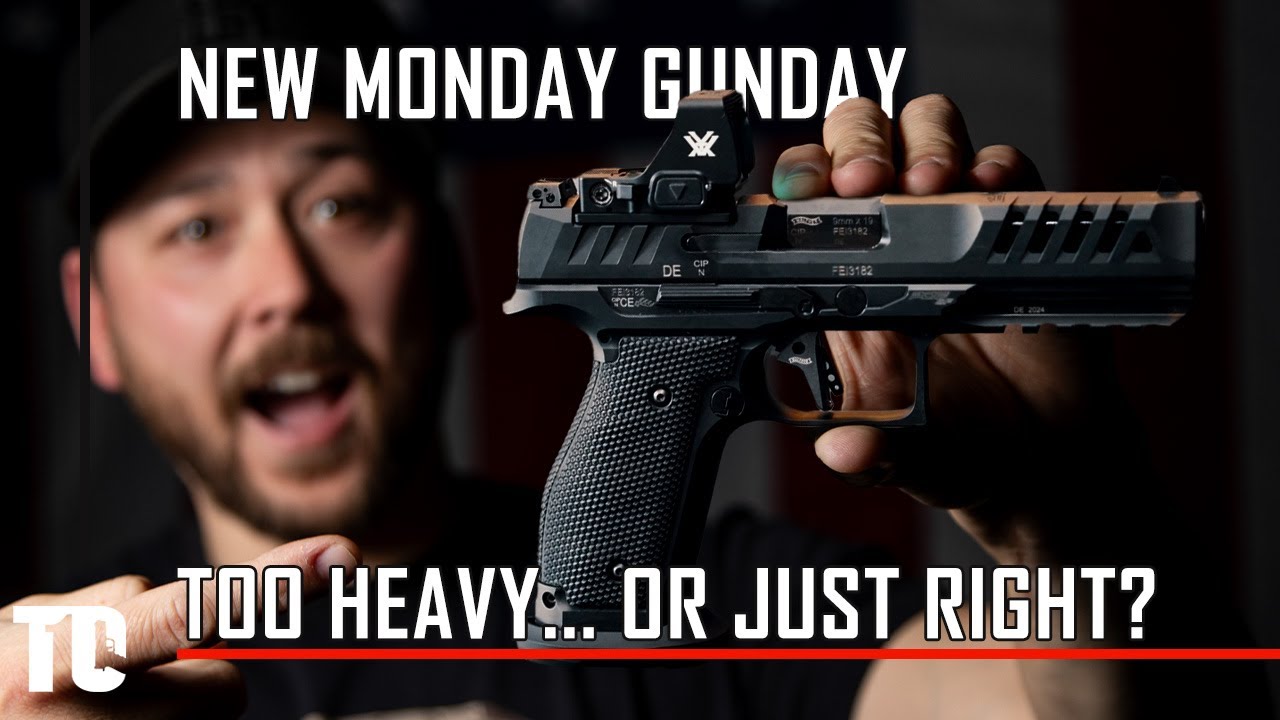Walther PDP Steel Frame MATCH | Monday Gun Day Review