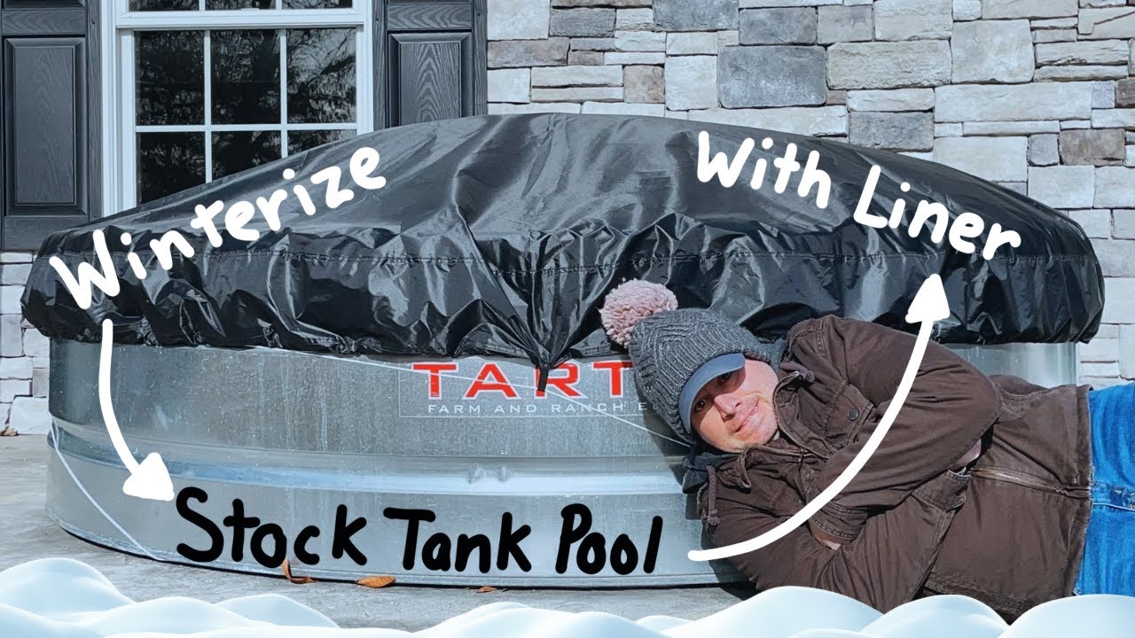 How to Close your STOCK TANK POOL for the Winter