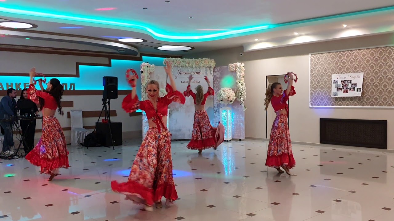 Цыганский с бубном,шоу-балет 