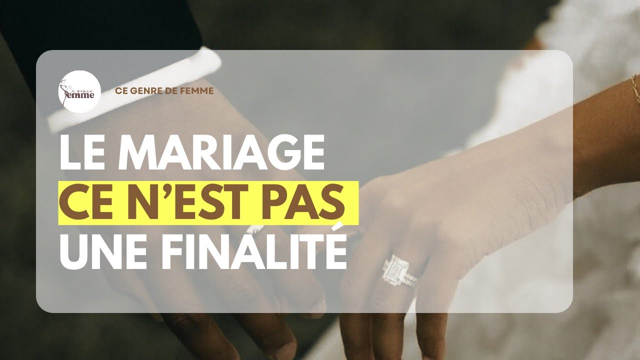 Mariage : Ne perds pas ton identité dans ton couple