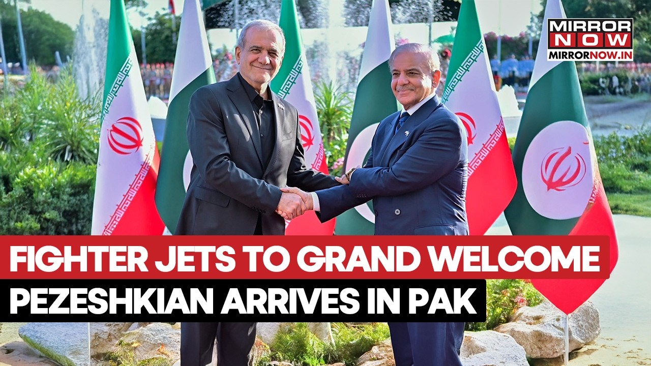 Iran President Pezeshkian Receives Grand Welcome In Pakistan As US-Tehran Negotiations Gain Momentum