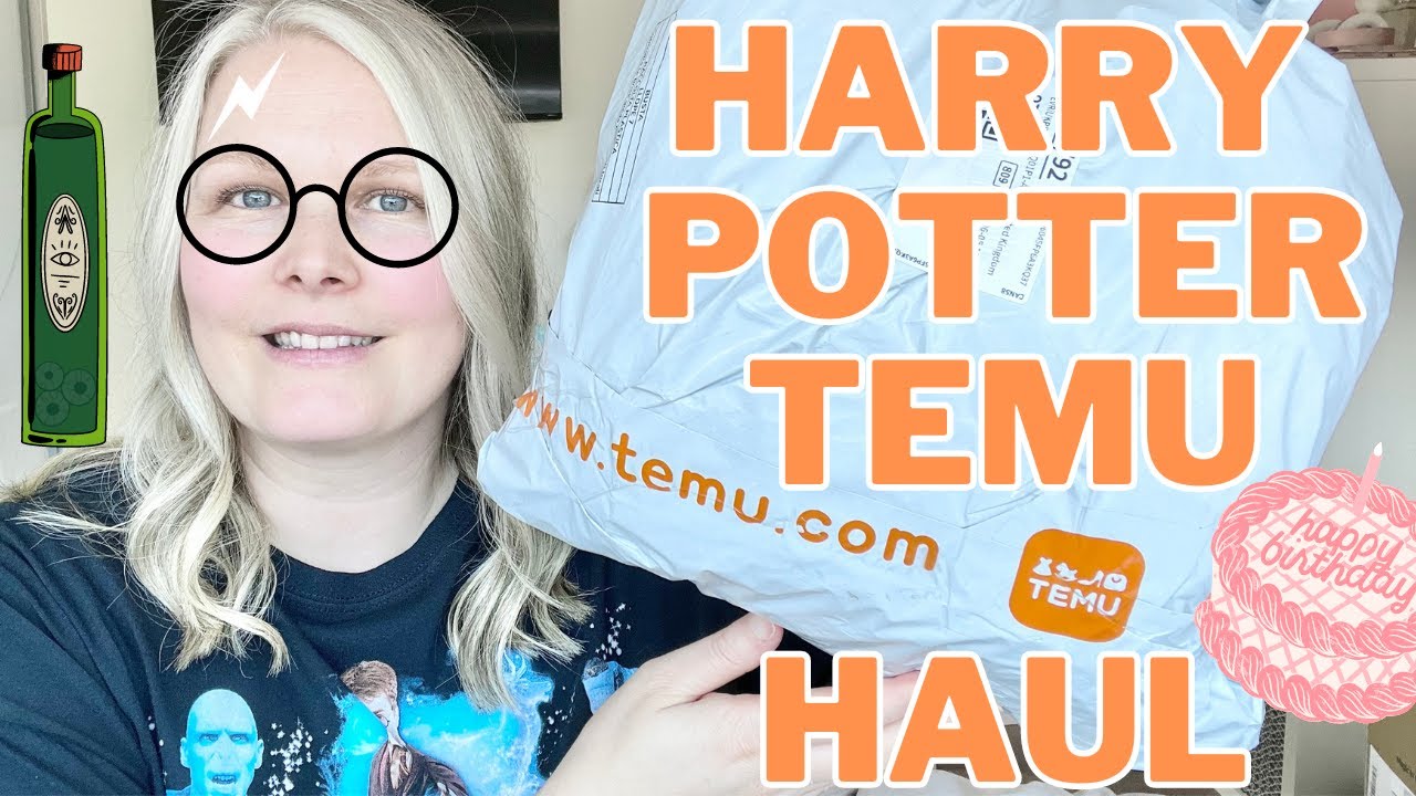 Встреча с Гарри Поттером и приветственный переезд #harrypotter #harrypotterhaul #temuhaul #harryp...