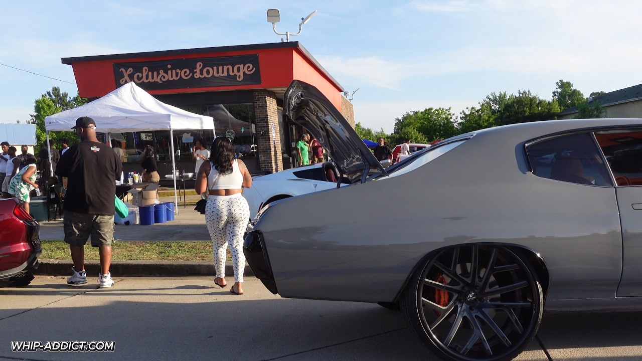 It Got Crazy In The Streets at DJs Car Show! Mustang, Hellcat, Monte Carlo's SMASHIN