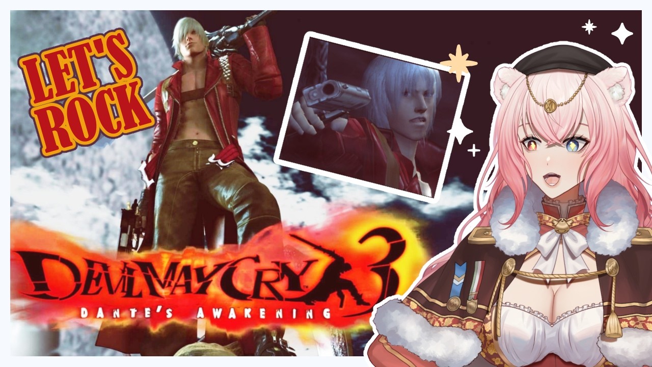 【Devil May Cry 3】Let's go on with DMC marathon!!! #1