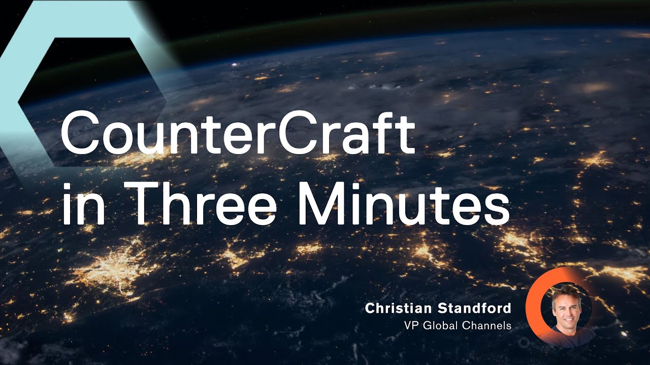 CounterCraft in Three Minutes | With Christian Stanford, VP of Global Channels