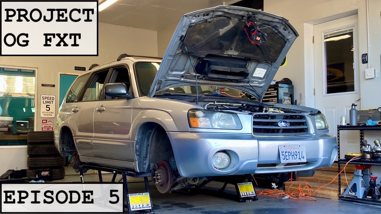 2004 Subaru Forester XT - Episode 5: Clutch Slave, Ball Joint, and an Oil Change