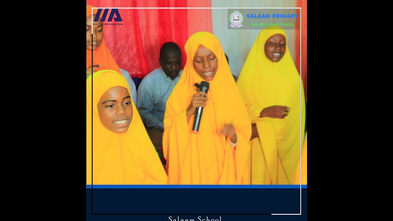 Nashiido Macalin waxaa soo jeedinayo Da'yarta Dugsiga salaama Daawasho wacan oo wanaagsan