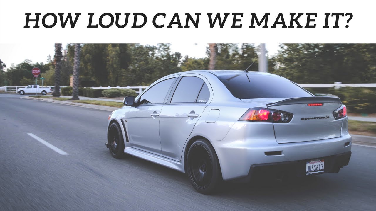 Evo X ETS Test Pipe