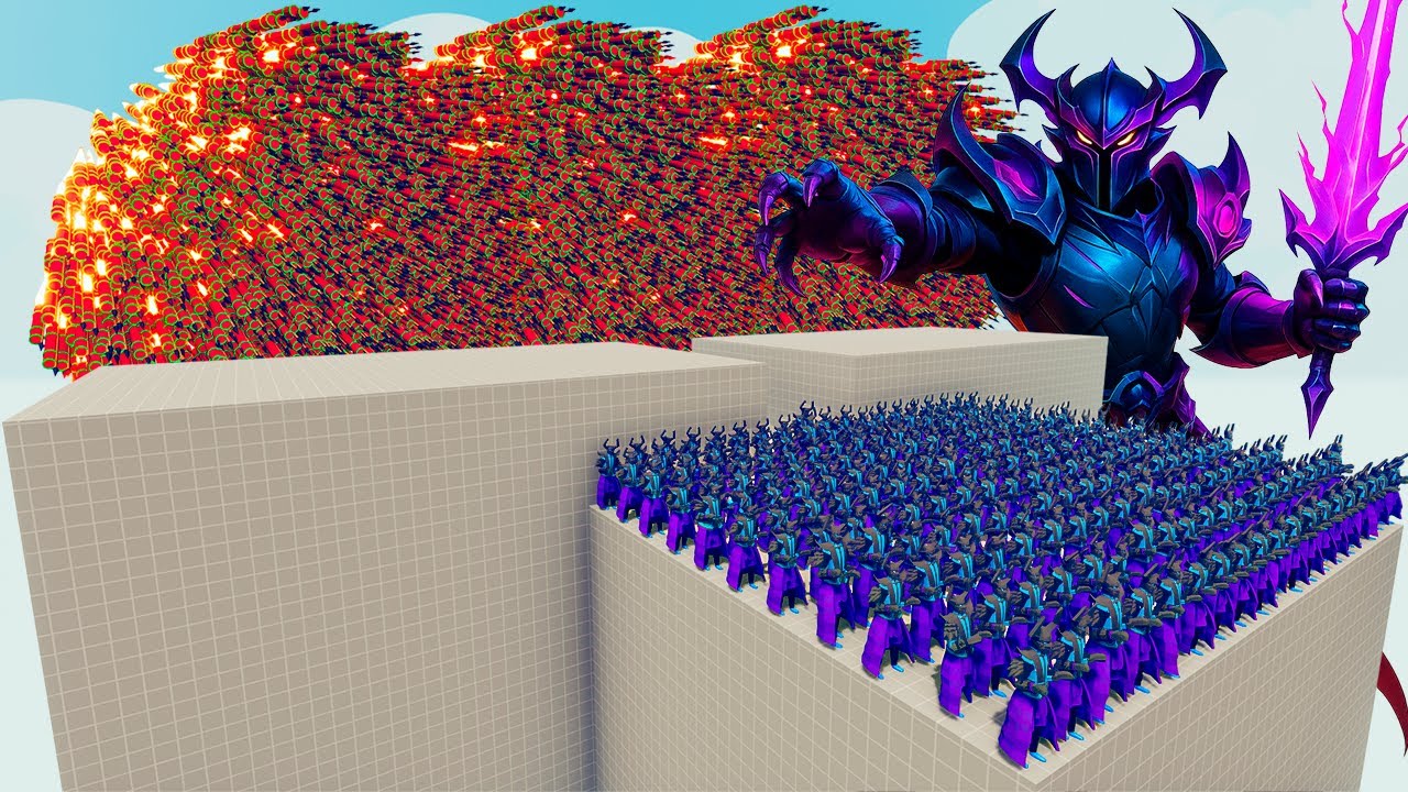 200x KASSADIN + 1x GIANT vs EVERY GOD - Totally Accurate Battle Simulator TABS
