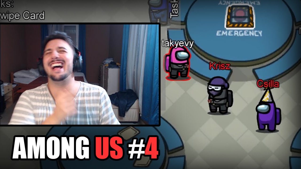 AMONG US A CSAPATTAL #4 | 2020.09.25 (Among Us)