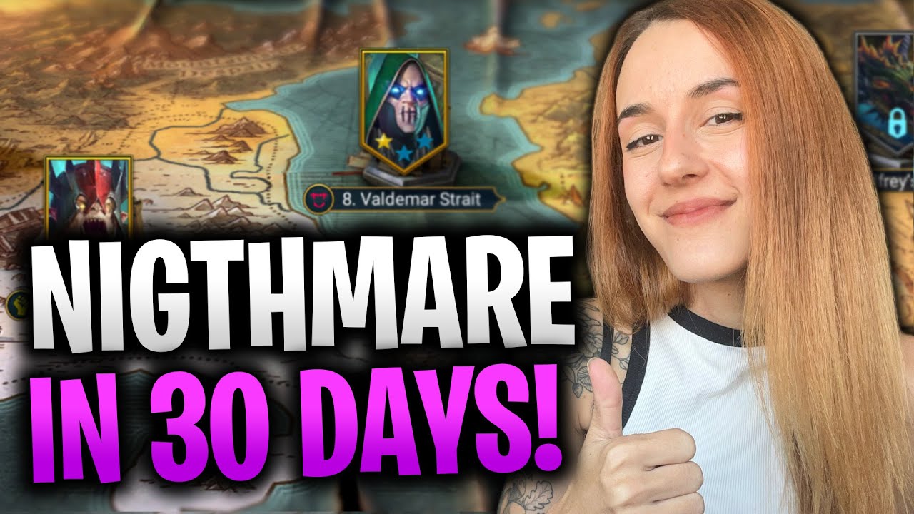How to Reach Nightmare Campaign in a MONTH! - Beginner Tips (Raid Shadow Legends)