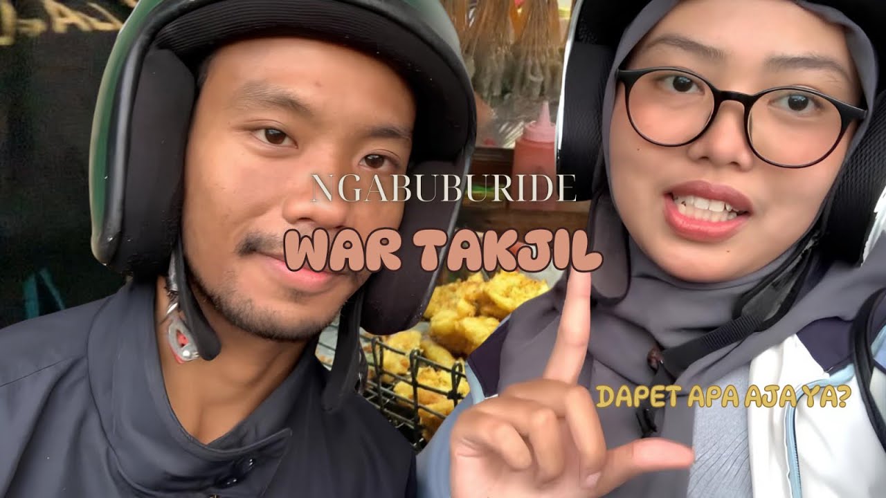 VLOG#01 ngabubu-ride & mukbang takjil!!