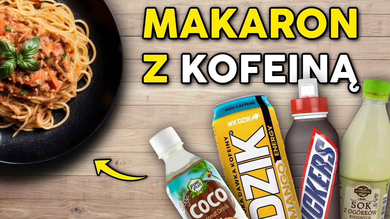 Gotujemy makaron w DZIWNYCH NAPOJACH #3