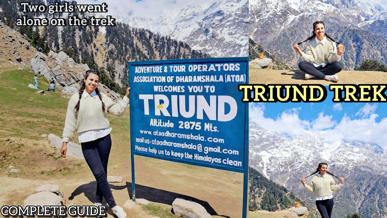 Triund Trek | Dharamkot Gallu Temple | Triund Trek Vlog | Mcleodganj | himachal Pradesh | KusumSingh
