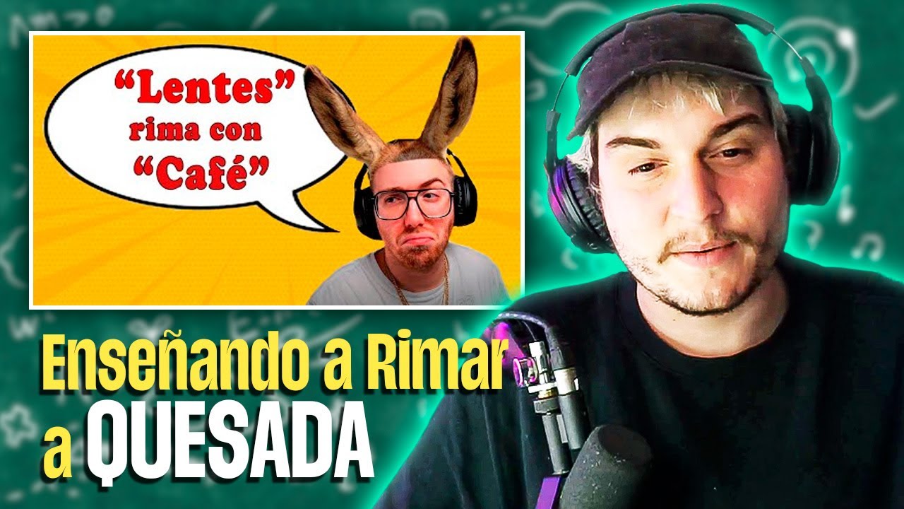 KHAN REACCIONA A LE ENSEÑAMOS A RIMAR a RODRIGO QUESADA
