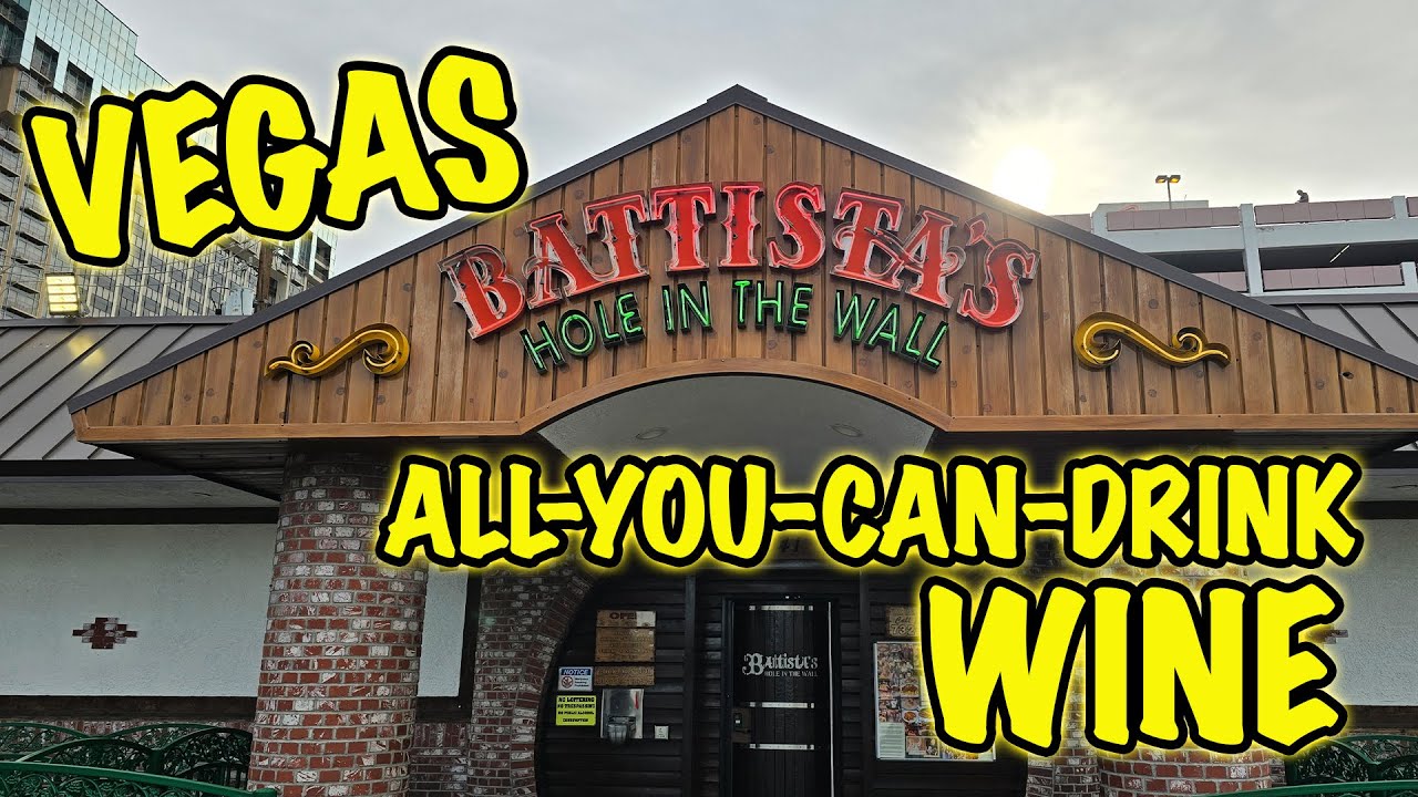 Famous Italian Restaurant with Bottomless Wine! | Battista's Las Vegas