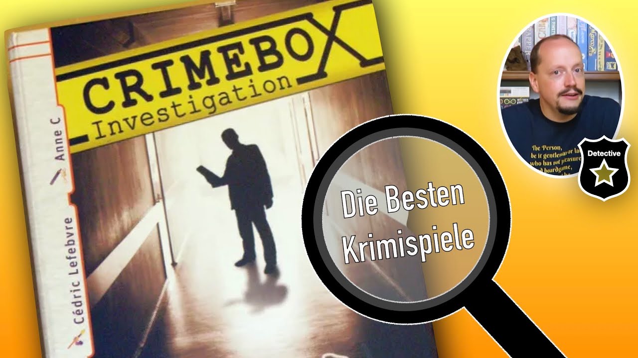 #Krimispiele: Crimebox Investigation | Mörder fangen mit Fantasie