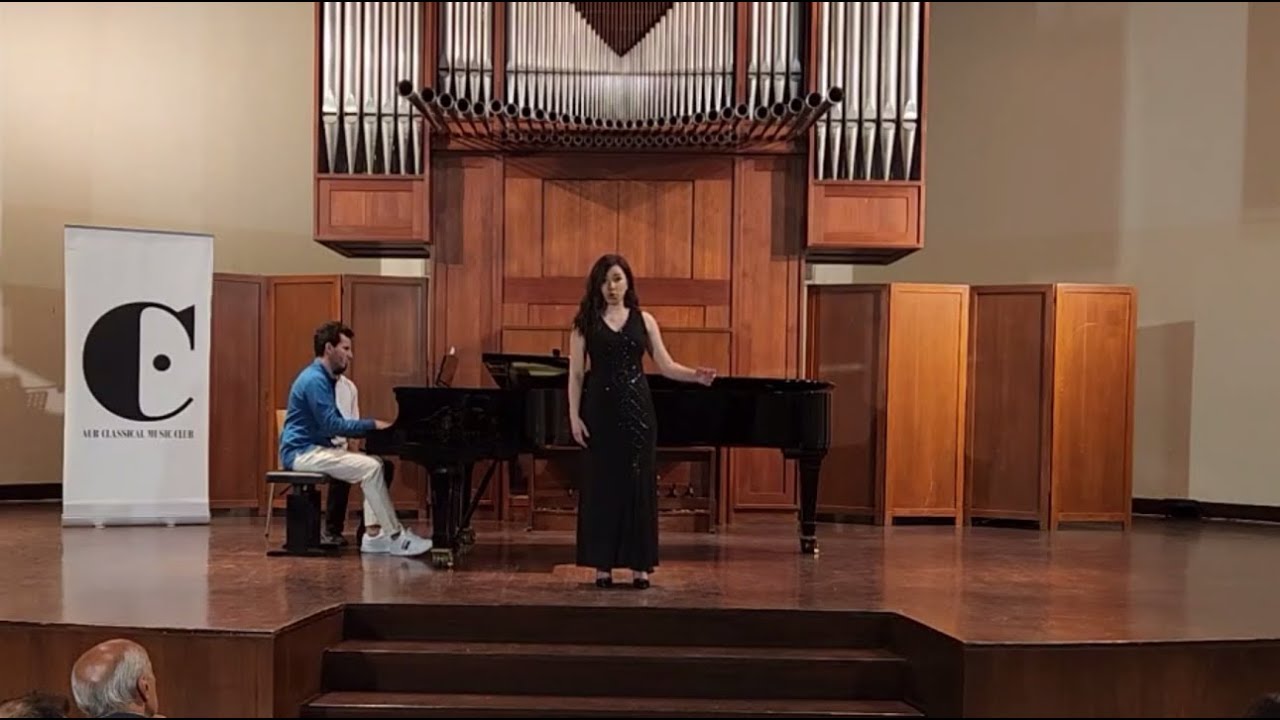 Tre giorni son che Nina in letto senesta, Pergolesi - AUB Assembly Hall - Najla Sadek