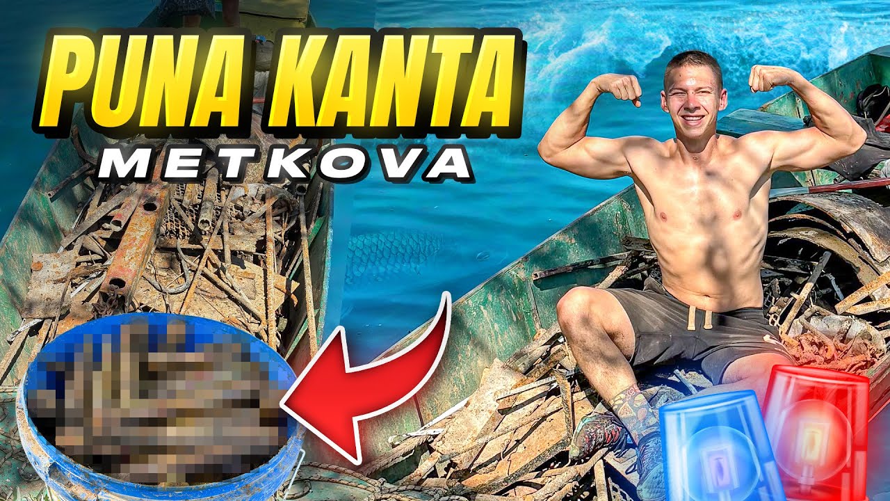 ČAMAC pun GVOZDJA i METKOVA!*pecanje magnetom* SPECIJAL DUPLI VIKEND! 1/2