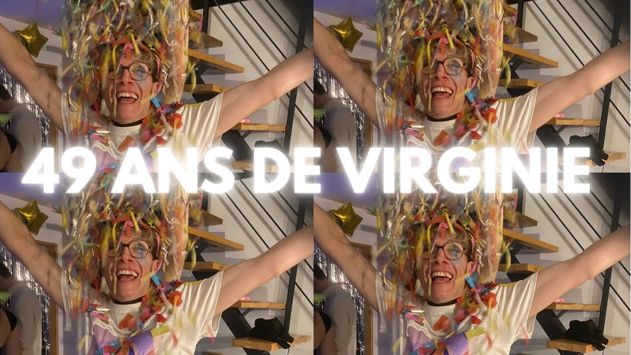 Vlog 5 anniversaire de virginie ! 