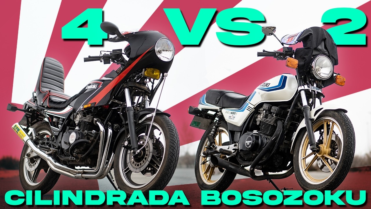 Hacer MÚSICA con la MOTO - 4 vs 2 cilindros - Bosozoku call #2