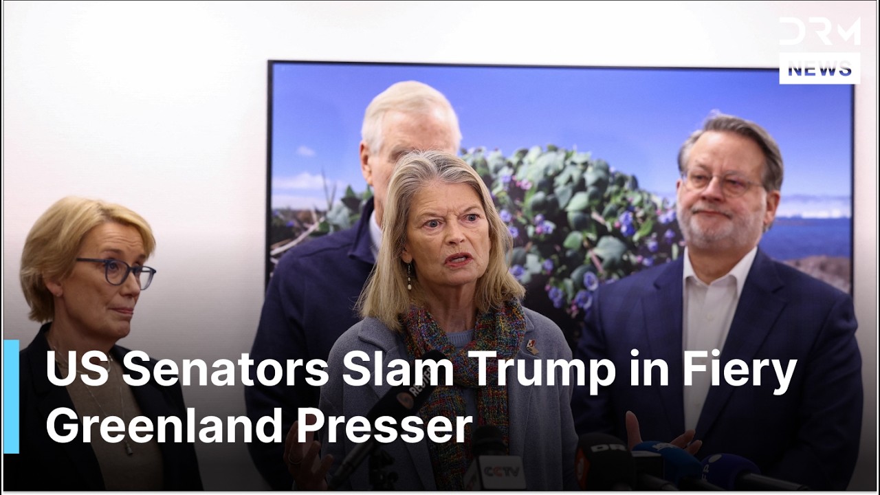 Sen. Angus King, Lisa Murkowski, Maggie Hassan Reject Trump Takeover Threats in Greenland | AC1G