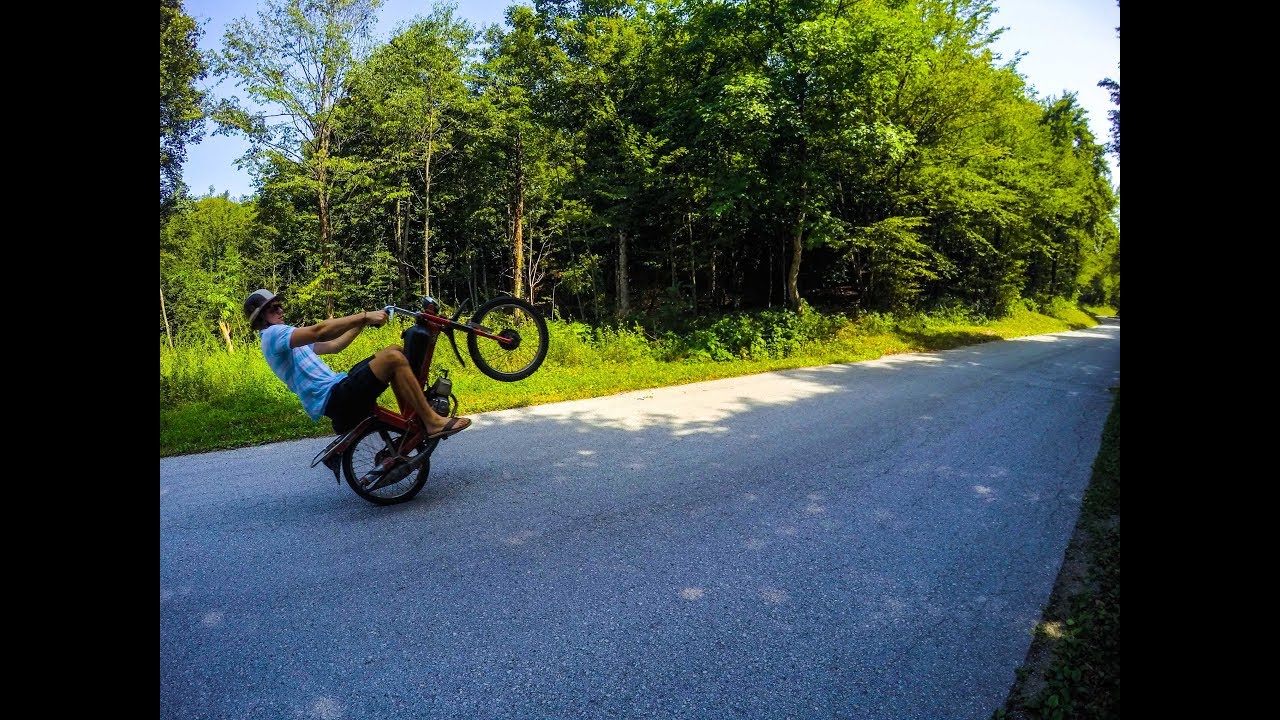 TOMOS APN6/S | Wheelies | Stunts | Fails | GoPro Hero 4 | PART 1