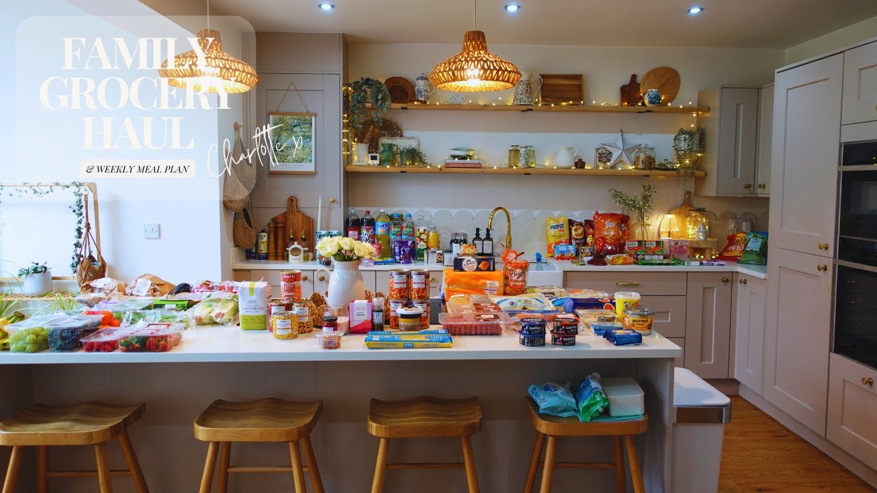 GROCERY HAUL & MEAL PLAN FOR A FAMILY OF FIVE | JANUARY 2026