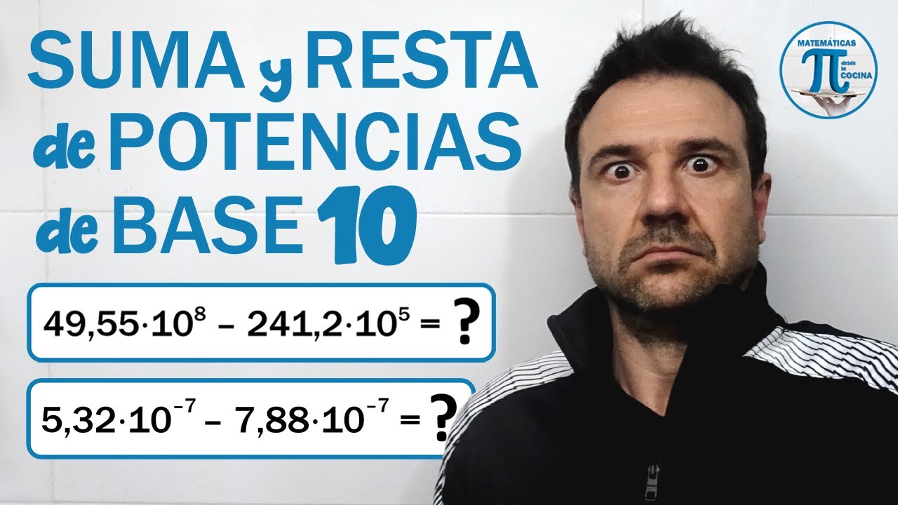 SUMA y RESTA de POTENCIAS de BASE 10 💪 Notación científica 👩‍🔬 ¡Ya verás qué fácil! 💙