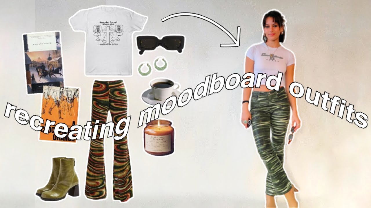 recreating polyvore moodboard outfits in real life