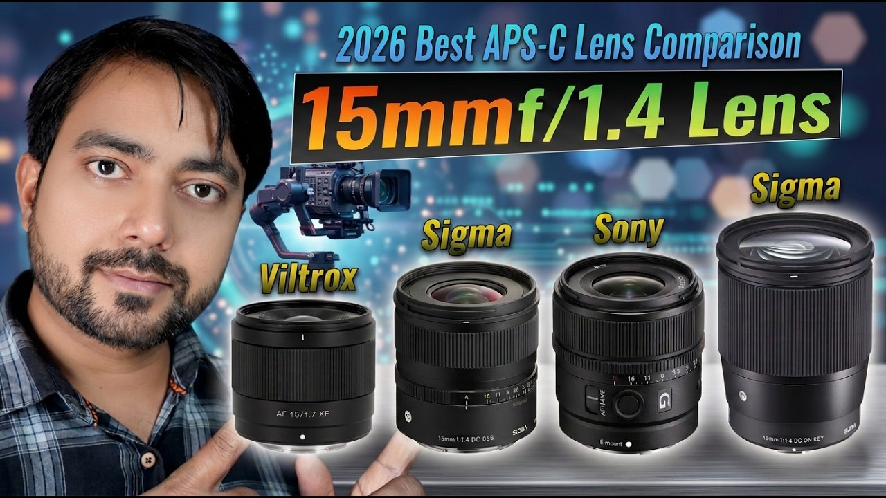 Sigma 15mm f1.4 vs Sony 15mm f1.4 G vs Sigma 16mm f1.4 vs Viltrox 17mm f1.7 - Full Comparison!