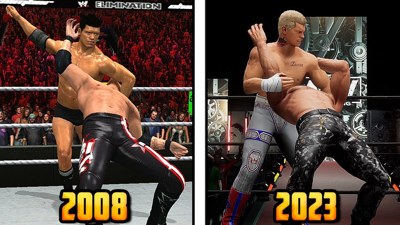 Эволюция КОДИ РОУДСА в играх WWE/AEW!!! (2008 - 2023)