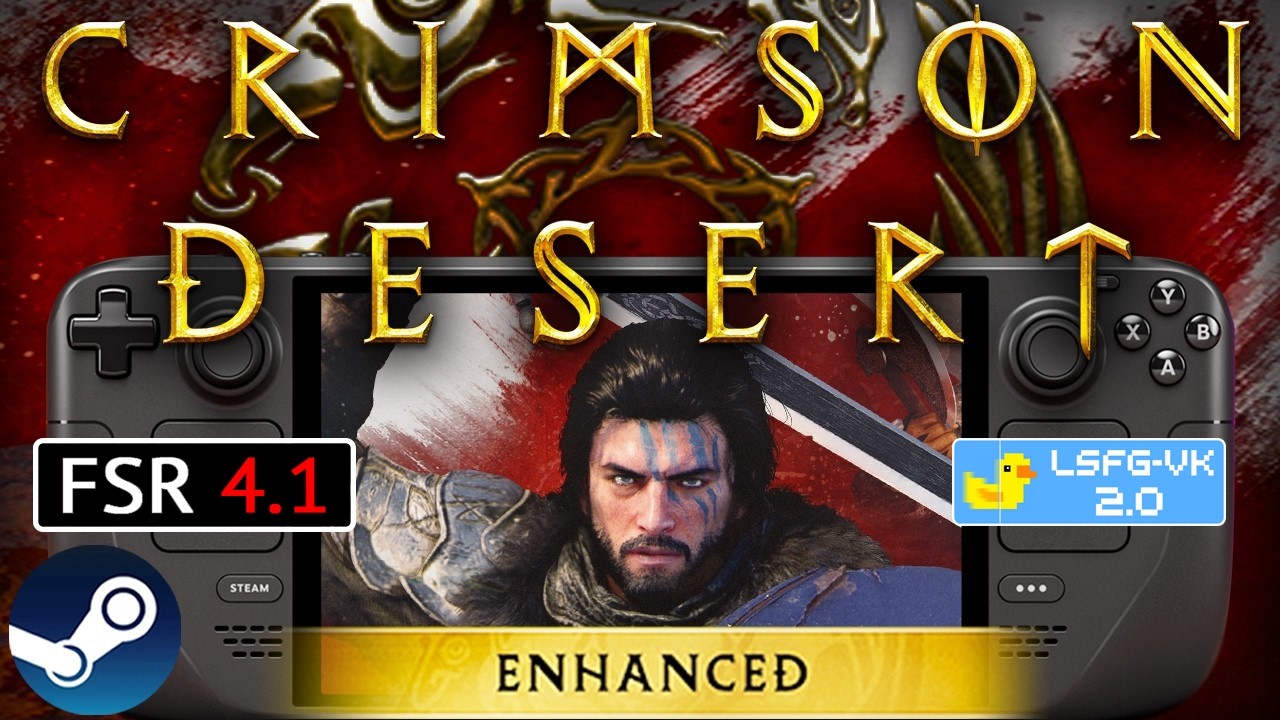 CRIMSON DESERT ENHANCED Steam Deck Performance Patch 2.0.3: Is it Playable?