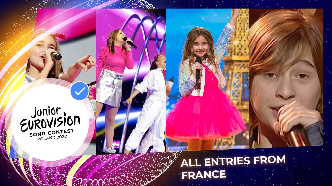 All Junior Eurovision songs from France 🇫🇷