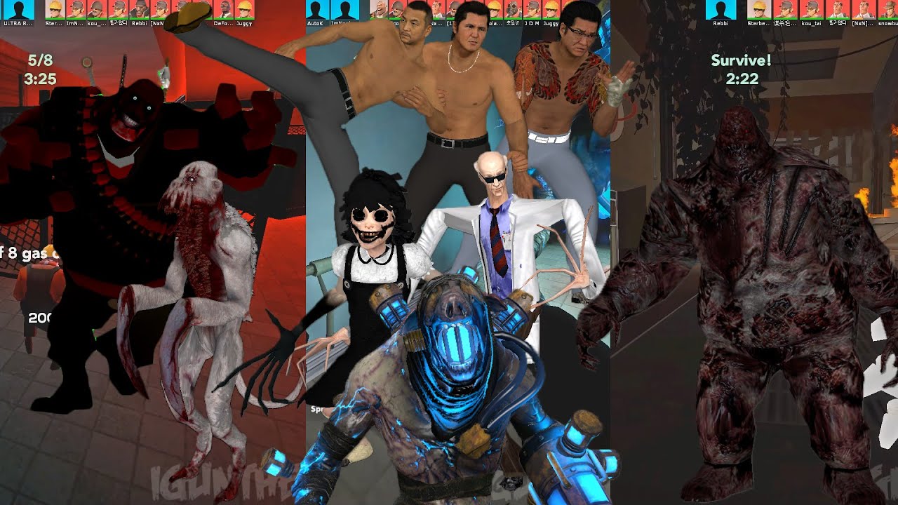 Slender Fortress - Nightmare Fuel Bosses - Nameless Server