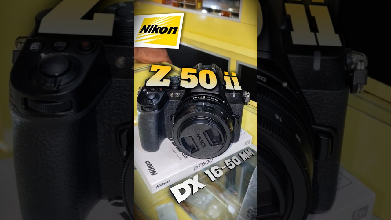 Nikon Z50 ii | DX 16-50 Kit | Unboxing | Tech Gesture #Nikon #nikonz50ii #dslr #unboxing #shorts
