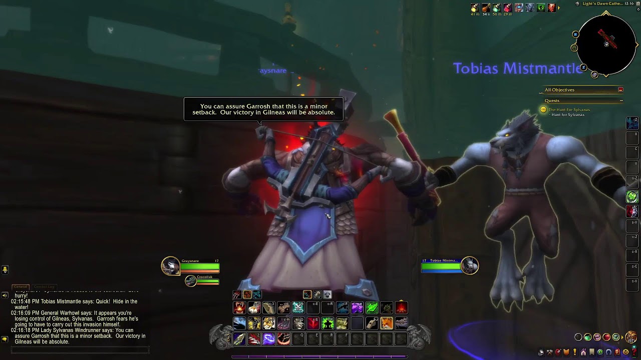 Part 2 WoW (Midnight Prep) - BM Hunter- Worgen (worgan) - Morgan.