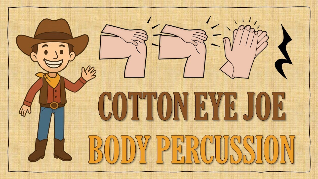 Cotton Eye Joe | Easy Body Percussion Play-Along