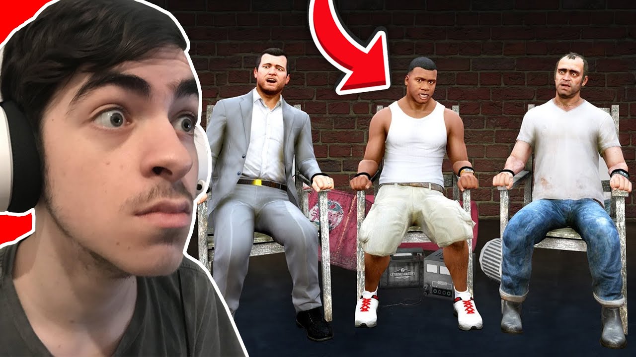 מישהו חטף את פרנקלין טרוור ומייקל בGTA V! (השלישייה נחטפה בג'יטיאיי!)