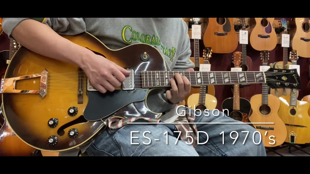 【試奏動画】Gibson ES-175D 1970’s     [LASTGUITAR]