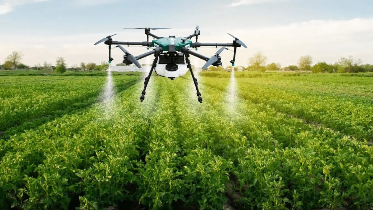 Agriculture Drone!😱 खेती की लागत कम करनेवाला कृषि विमान यानी एग्रीकल्चर ड्रोन |Dronesprayer