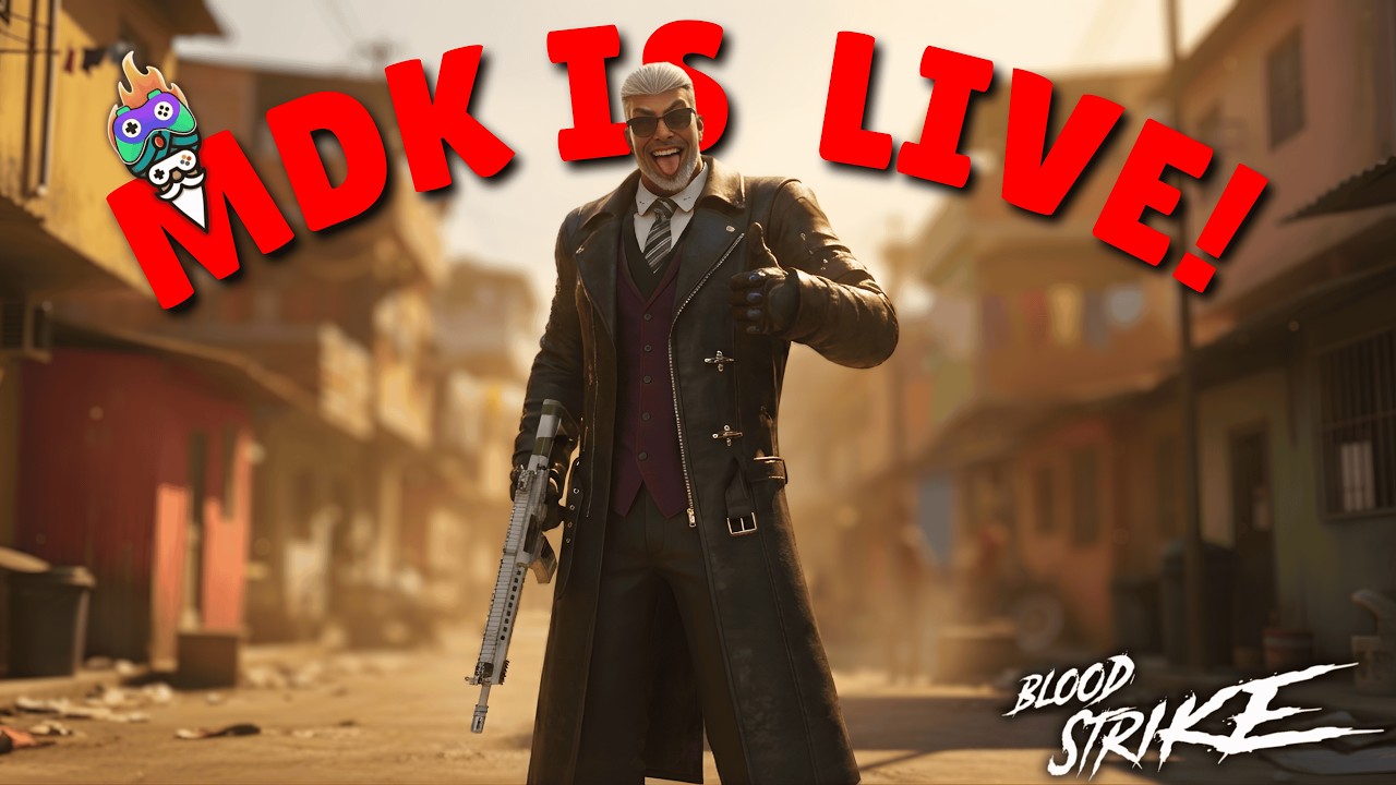 Gameplay serious, player একটু careless 🤣 – Blood Strike Live | MDK is Playing