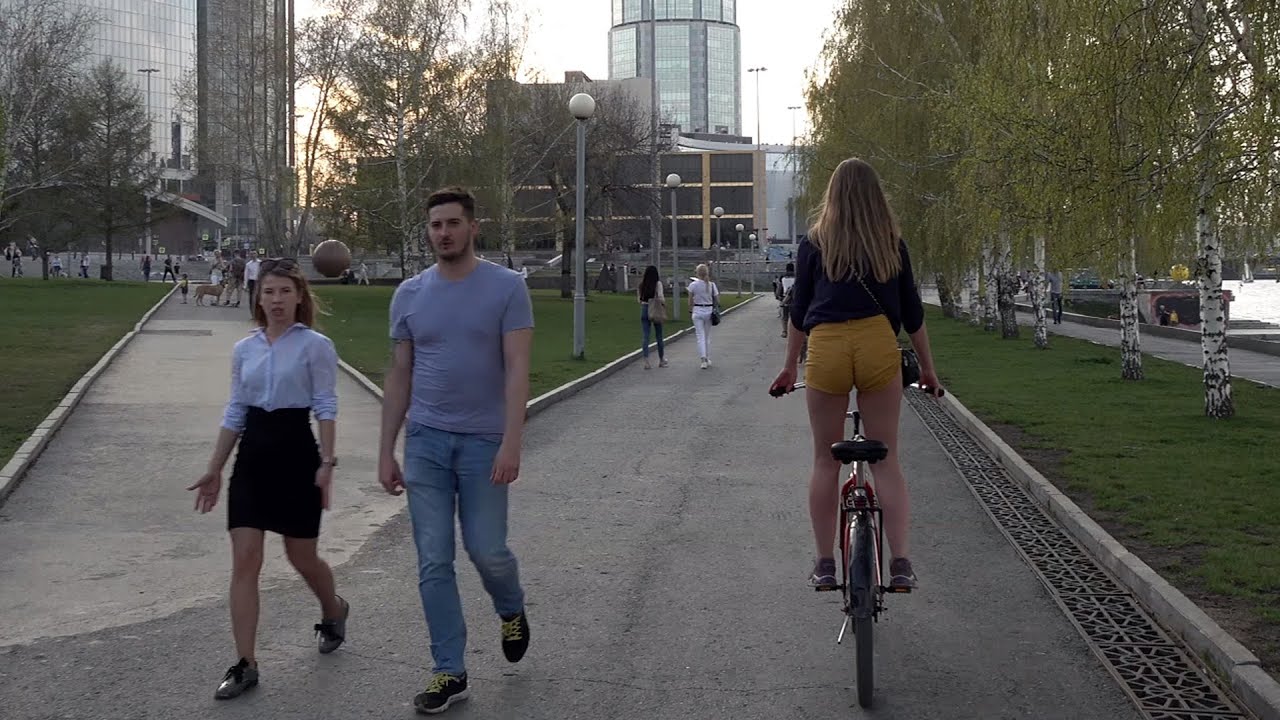 Вечерняя Прогулка по Екатеринбургу 4K