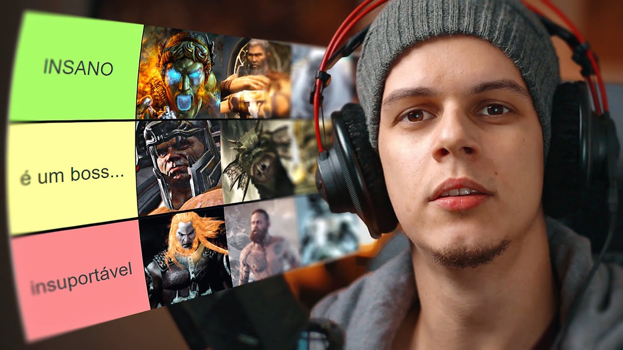 DO PIOR AO MELHOR BOSS - GOD OF WAR | Ranqueando TODOS os CHEFES!
