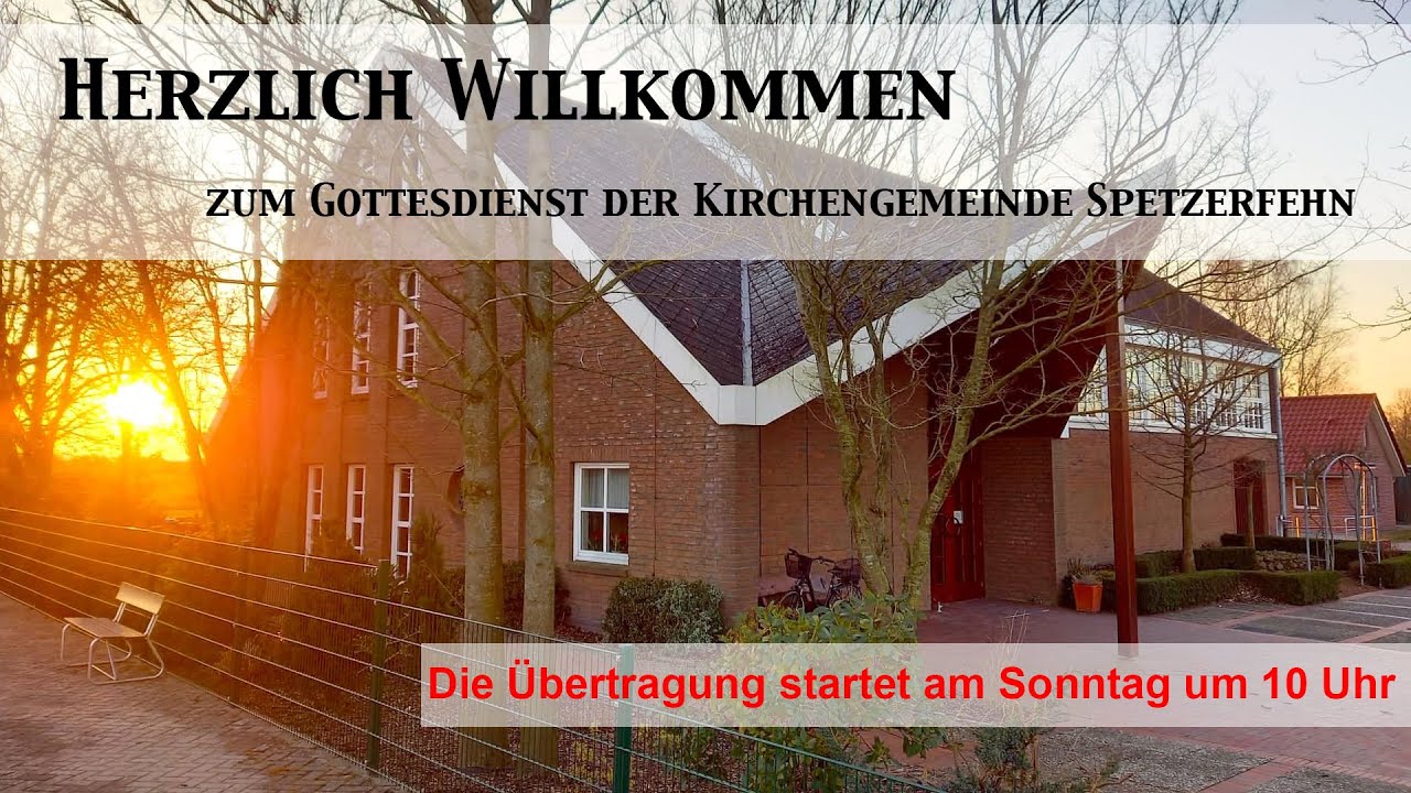 Gottesdienst zur Diamantenen Konfirmation der Kirche Spetzerfehn am 29.10.2023 (Live)