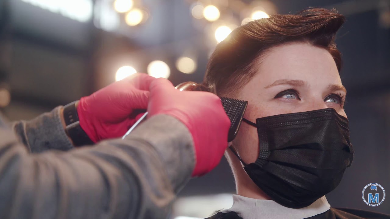 Ruby Rose Haircut & Style Inspiration - Low Skin Fade Pompadour on a Woman (Shot in 4K)