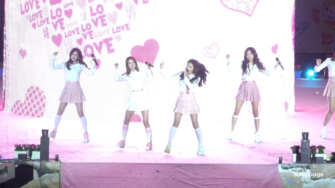 [4K] 180426 에이핑크 APINK Full Cam  @ 양평경기도민체전 by Sleeppage
